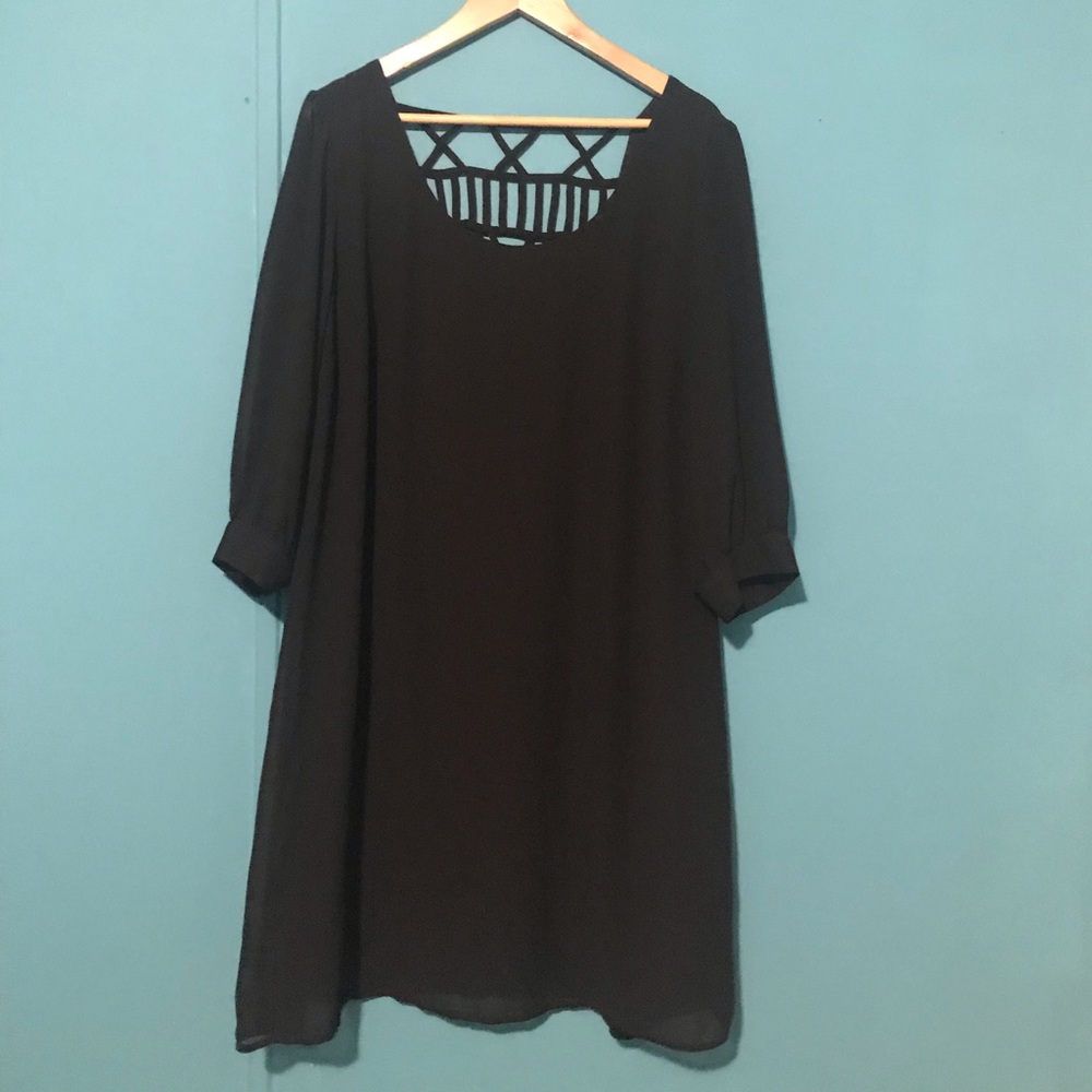 Black dress 3x